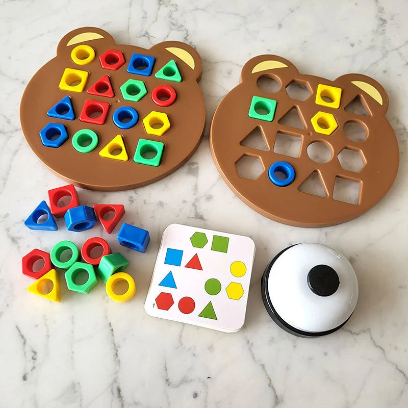 Jeu de Correspondance de Formes Montessori