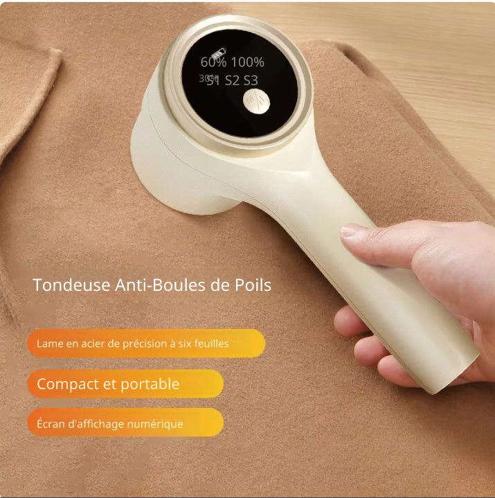 Tondeuse Anti-Poils Rechargeable